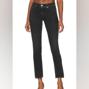 NWT Citizens of Humanity Racer Low Rise Slim Jeans in Stormy Black